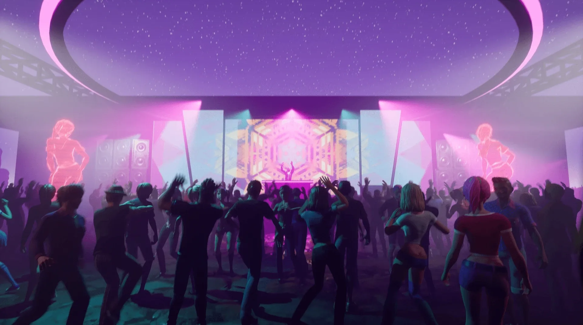 An immersive 3D world on Playhuman